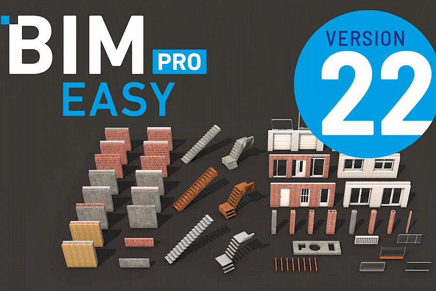 JETZT VERFÜGBAR: BIM EASY Pro Version 22