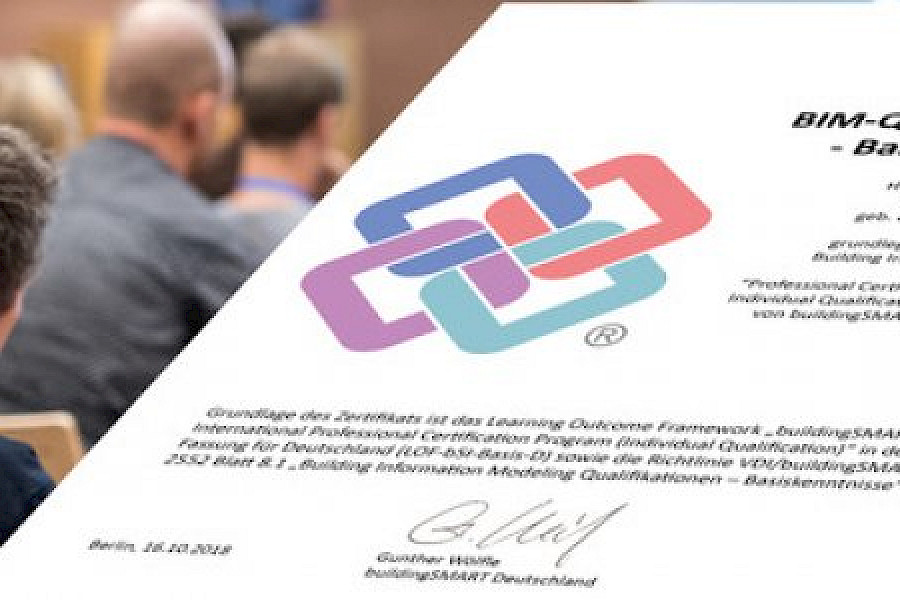 Zertifizierung nach buildingSMART und VDI