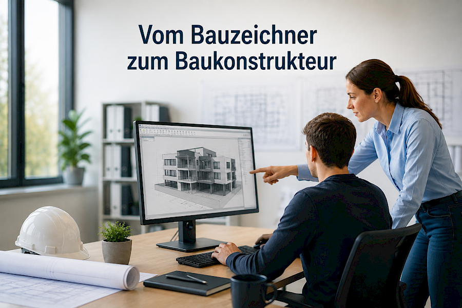 Vom Bauzeichner zum Baukonstrukteur